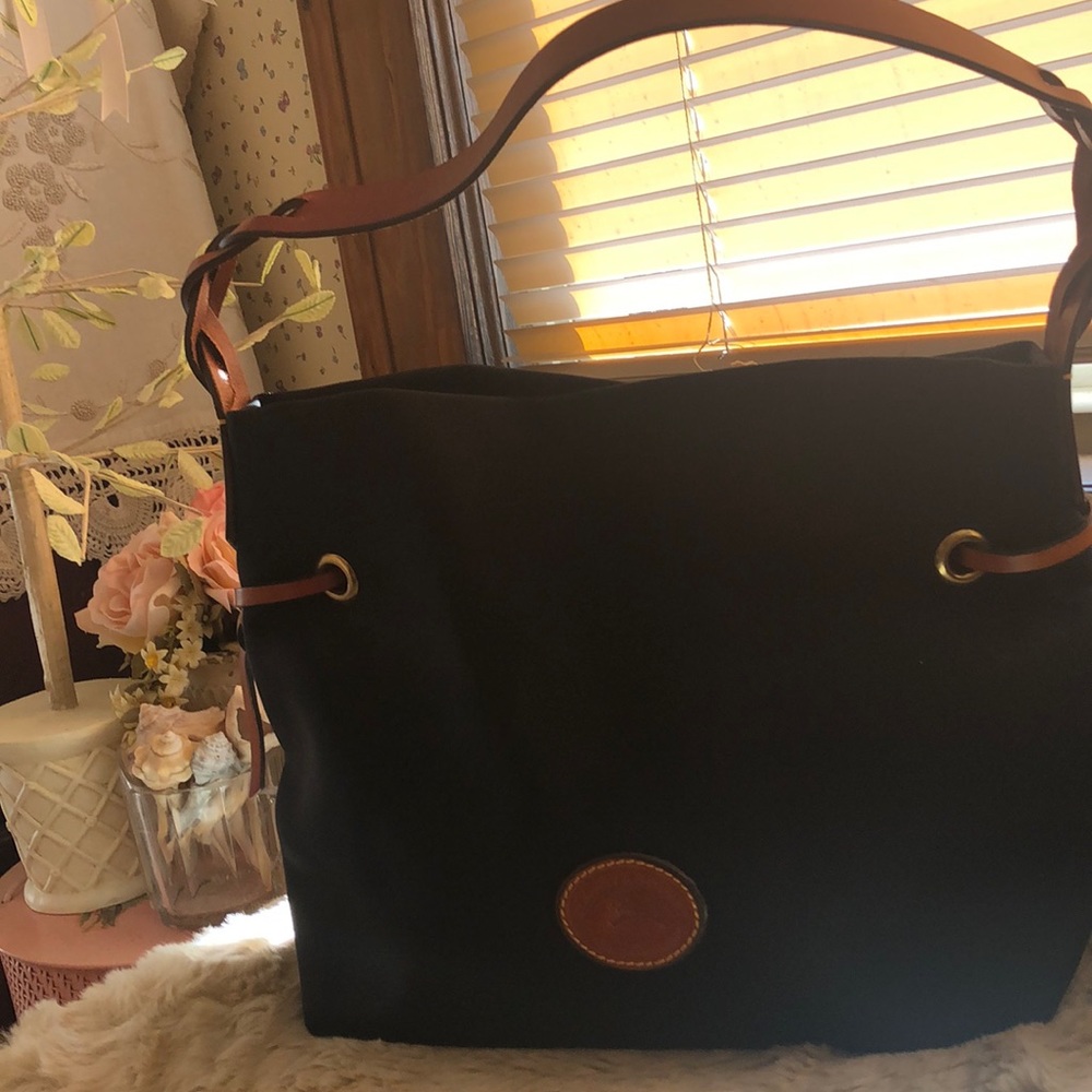 Black Canvas w/ Leather Strap and Details.